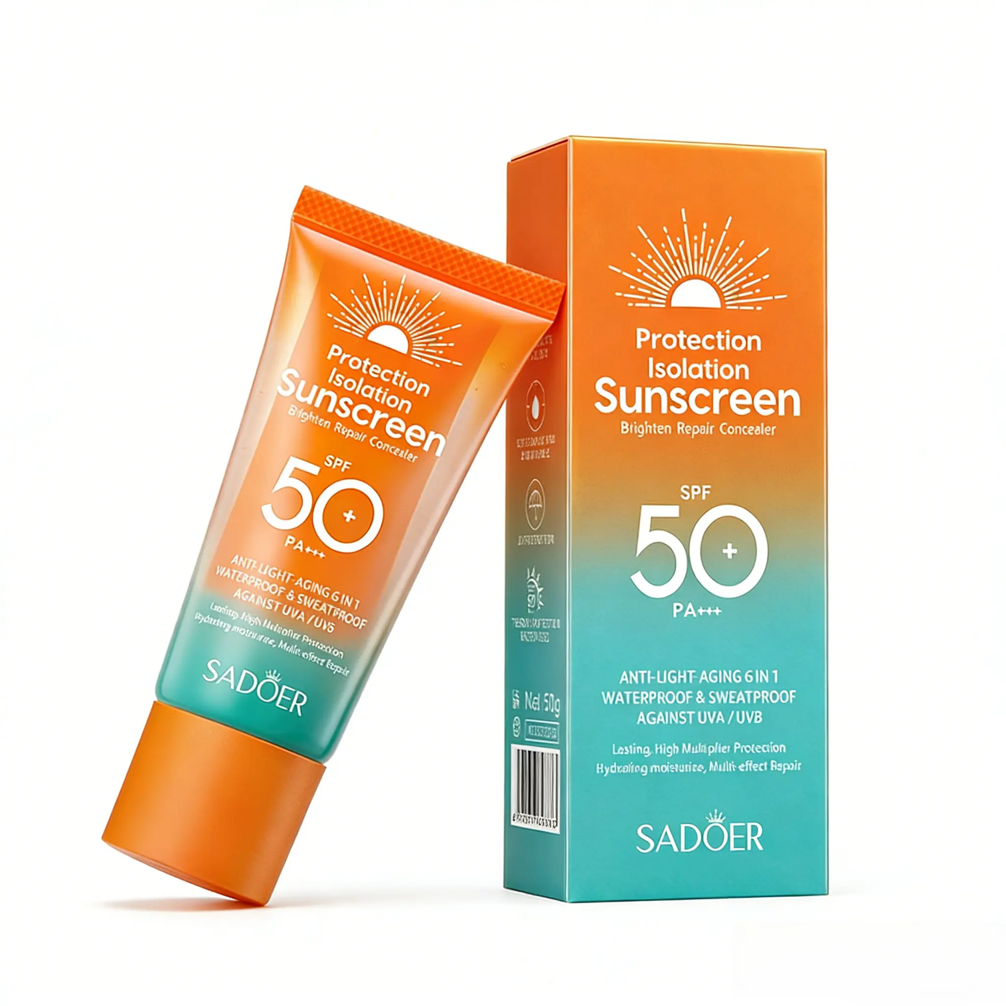 SADOER Lightweight Daily Lotion | Non-Greasy Moisturizer for Face & Body