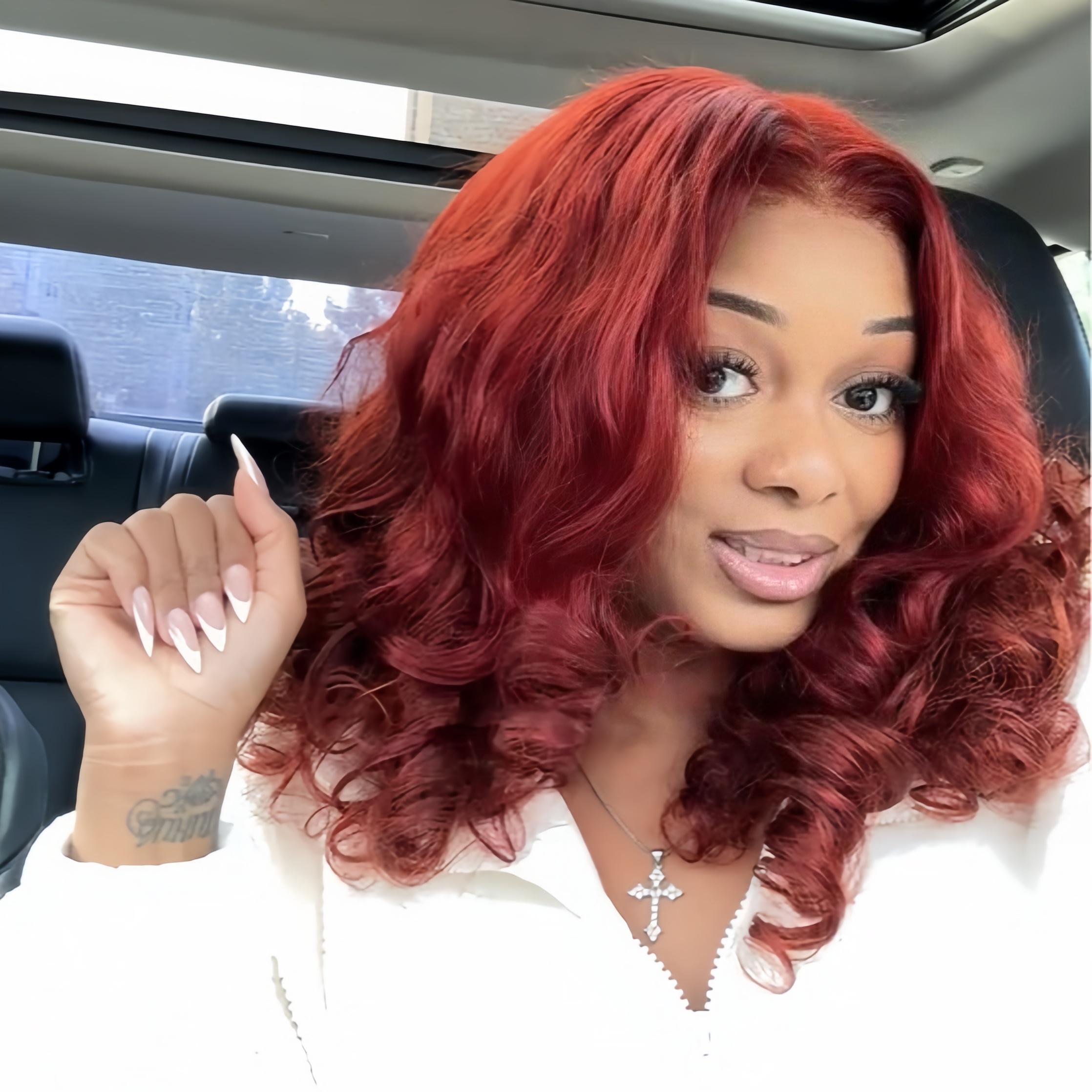NEW Menglle Hair 250% Density Blow Out Bouncy Wave 7x6 Pre Cut Lace Front Wig Spiral Curl Gluess Human Hair Wigs With Middle Part 90s Style#springfresh#GiftedInLove
