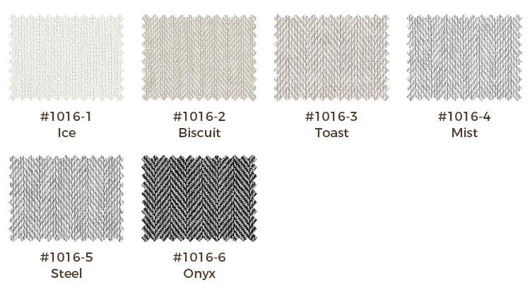 TWOPAGES Ron Linen Cotton Herringbone Fabric Sample Booklet for Room, Living Room, and Bedroom Curtains