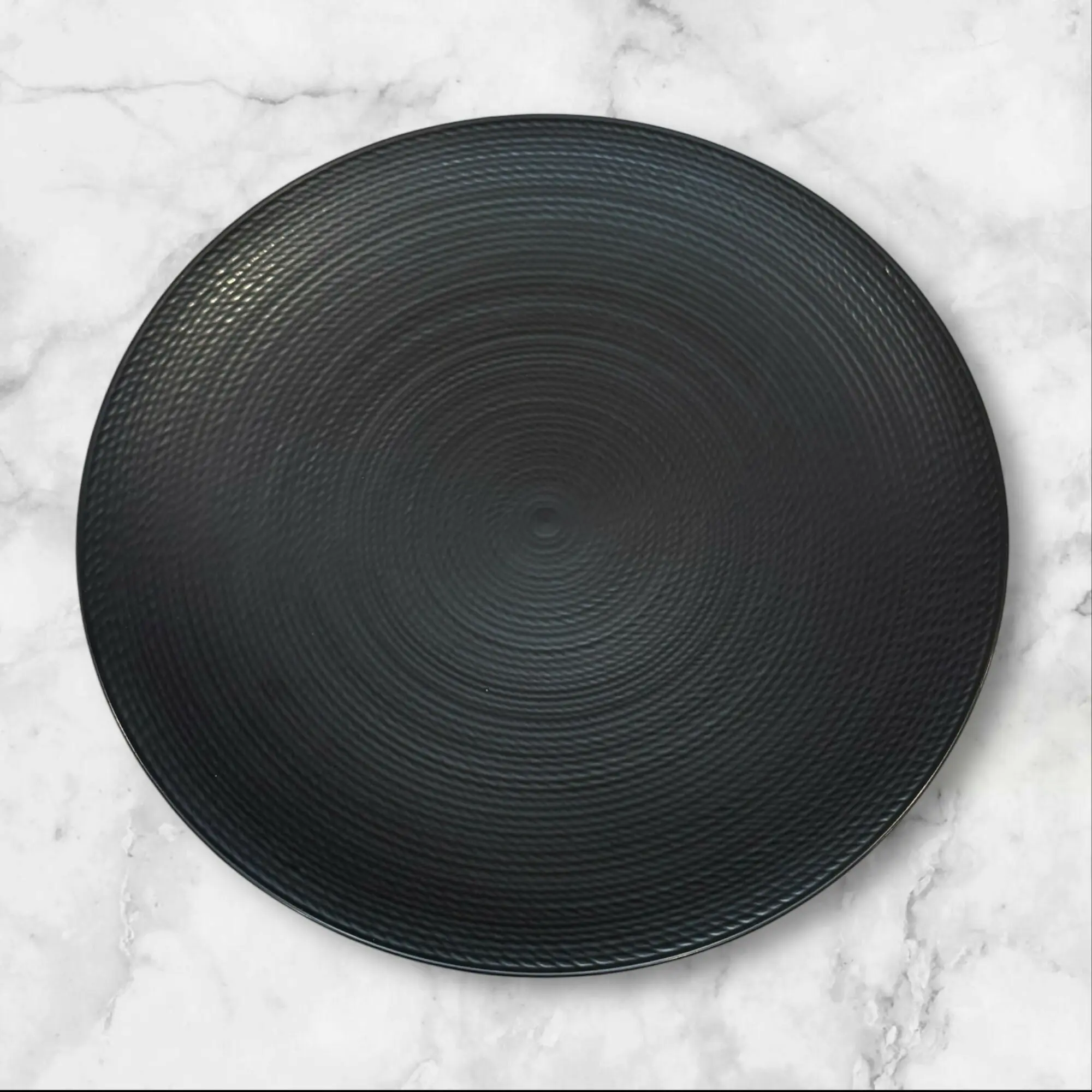 Lenox LX Collective Black Dinner Plates | Set of 4 | New in Box | 10 7/8”