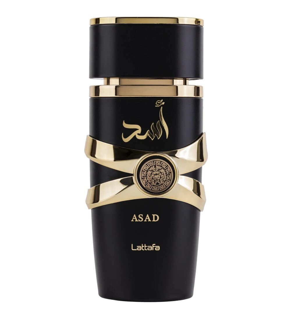Lattafa Asad Eau de Parfum Spray for Men 3.4 Oz (100ml) Deodorant Gift Bold Arabian Perfume Exotic Arabic Perfume Lattafa Asad Eau de Parfum Spray for Men 3.4 Oz (100ml) Deodorant Gift Bold Arabian Perfume Exotic Arabic Perfume