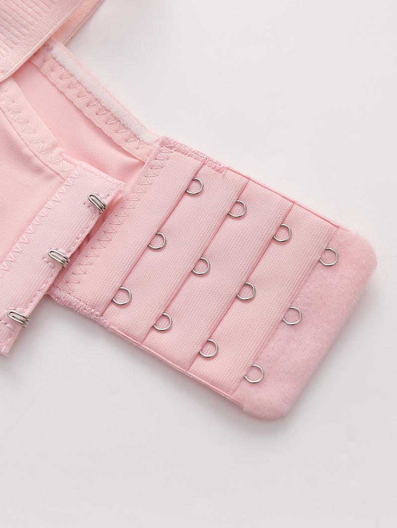 1/3/6PCS Women's Breathable Push Up Bra, Adjustable Strap Soft Comfortand Fit Adjustable Hook & Eye Lingerie Top for Daily Wear, Lingerie for All Seasons, Soft Fabric Bra