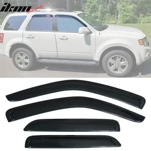 Smoke Visor Windows for Ford Escape & Mazda Tribute & Mercury Mariner 2001-2012