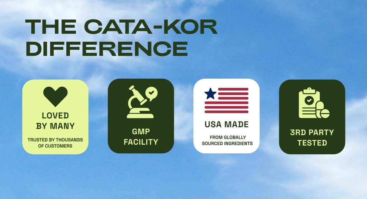 2x Cata-Kor NAD+ Advanced - NAD+ Supplement for Energy & Healthy Aging - 500mg per Serving - 120 Count (60 Day Supply) - Previously known as Reus Research NR 900