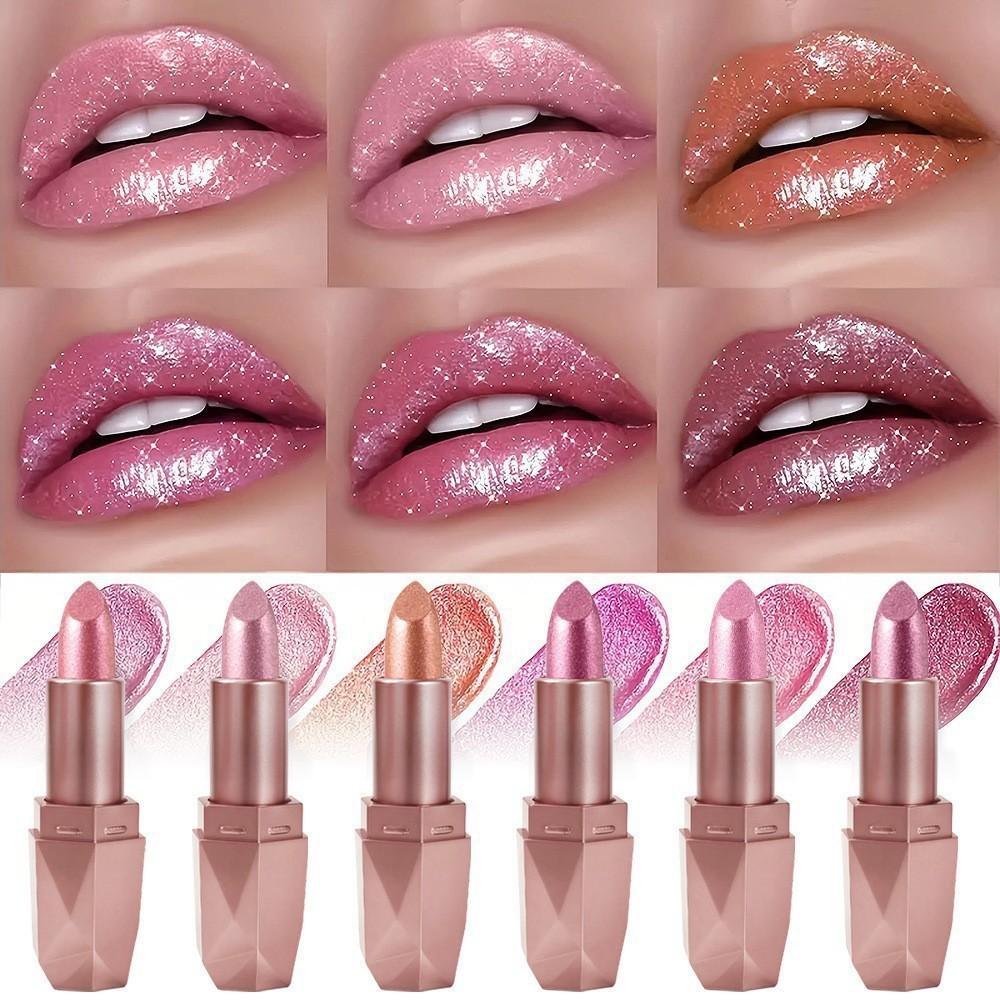 Lip Plumper Stick with Dewy Oil Base, Micro-Shimmer Sparkles & Cooling Plumping Effect, Non-Drying Intense Color Payoff, Slip-On Silky Texture, Great for Concert Crowds, EDM Raves, Festival Porta-Potty Glam & Late-Night Selfies