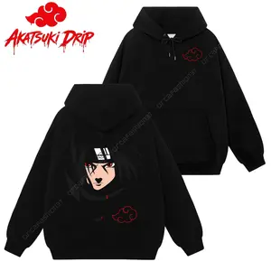 [Akatsuki Drip] Retro Uchiha - Naruto Shippuden #91 Hoodie T-Shirt Sweatshirt, Retro Vintage Unisex Graphic 90s Cotton, Gift For Wibu, Anime Manga Y2K Streetwear