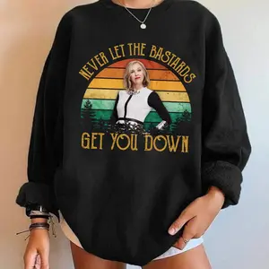 Never Let The B Get You Down Moira Rose Schitt's Creek Sweatshirt, Schitt's Creek Comedy Show Sweater Hoodie TShirt, Movie Gift Shirt Sweatshirt Hoodie, Funny Tee Sweater Hoodie
