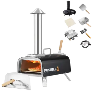 Pizzello Forte Outdoor Gas Pizza Oven - Propane & Wood
