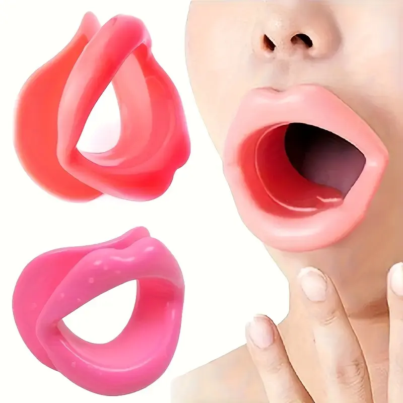 Unscented Silicone Smile Trainer - Women's Mouth Tightener, Face Toning Tool, Lip Shaping Beauty Tool - Non-Battery Operated, Self Care Tools