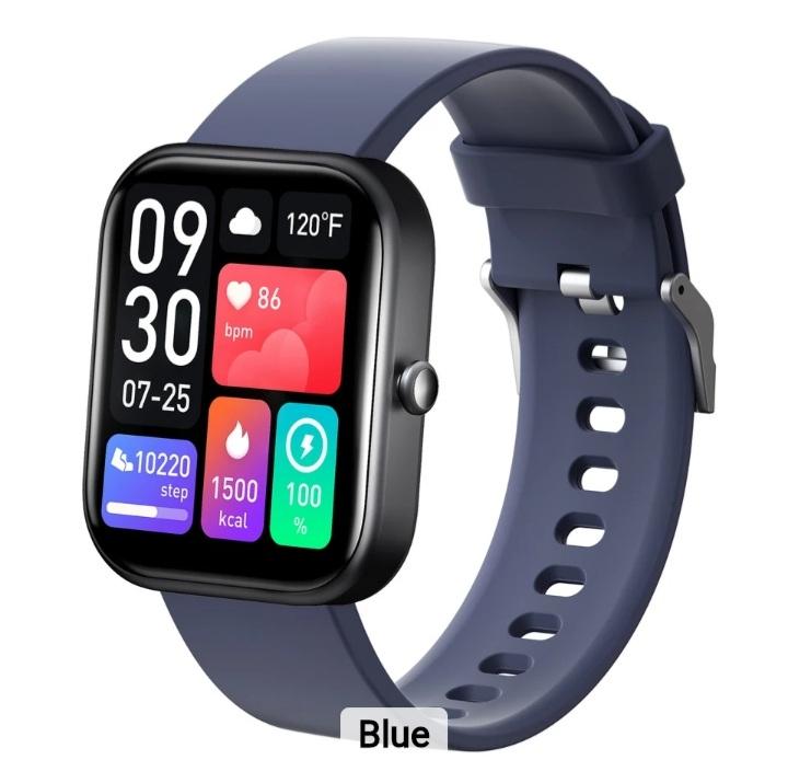 GTS7 Smart Watch for Android and iOS, 2" HD Touch Screen, Waterproof IP67, Heart Rate, Fitness Tracker, Health Monitoring