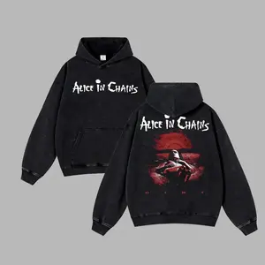 Vintage Alice In Chains Dirt Album Washed Hoodie, Unisex Rap Hoodie, Music Fans Shirt, Classic 90s Grunge Streetwear, Essential for Rock Fans