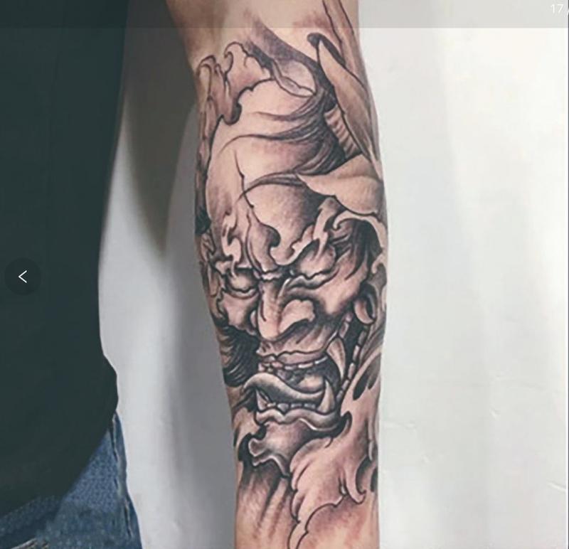 ThaiGoth SummerVibe Arm Tattoos - Waterproof Thai Herbal Ink, 26 Mini Gothic Letters, Viral 2025 Festival Glow