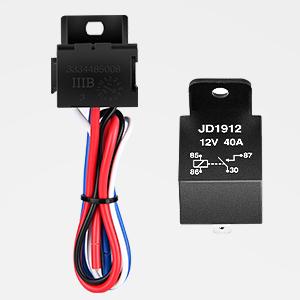 Nilight Ignition Switch Panel 12V 2 in 1 Rocker with Engine Push Button Toggle Switches with Relay Wiring Harness LED for RV Truck Racing Car Boat Marine Trailer