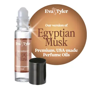 Egyptian Musk Roll on Perfume Oil | USA Made | Long-lasting | Alcohol-free