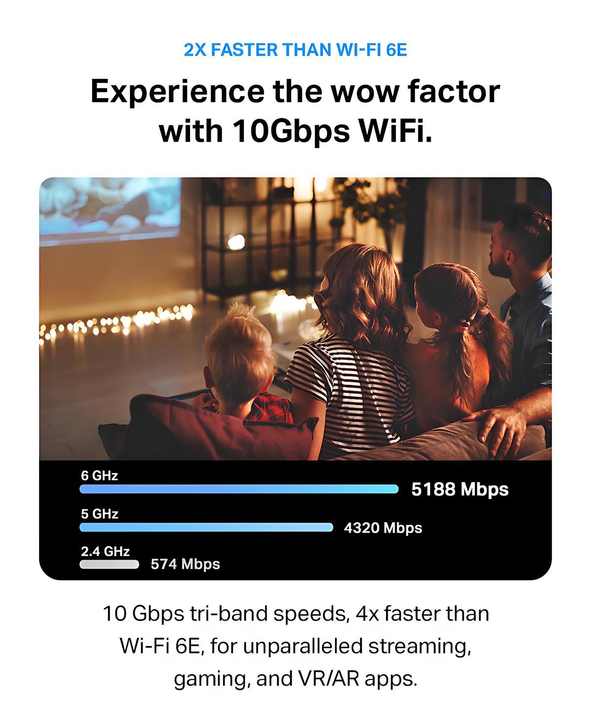 TP-Link Deco BE63(3-pack) Deco 7 Pro BE10000 Tri-Band WiFi 7 Mesh System | BE10000 Speeds, 10G Ports, 7600 Sq.Ft Coverage, 200+ Devices, AI Roaming & VPN