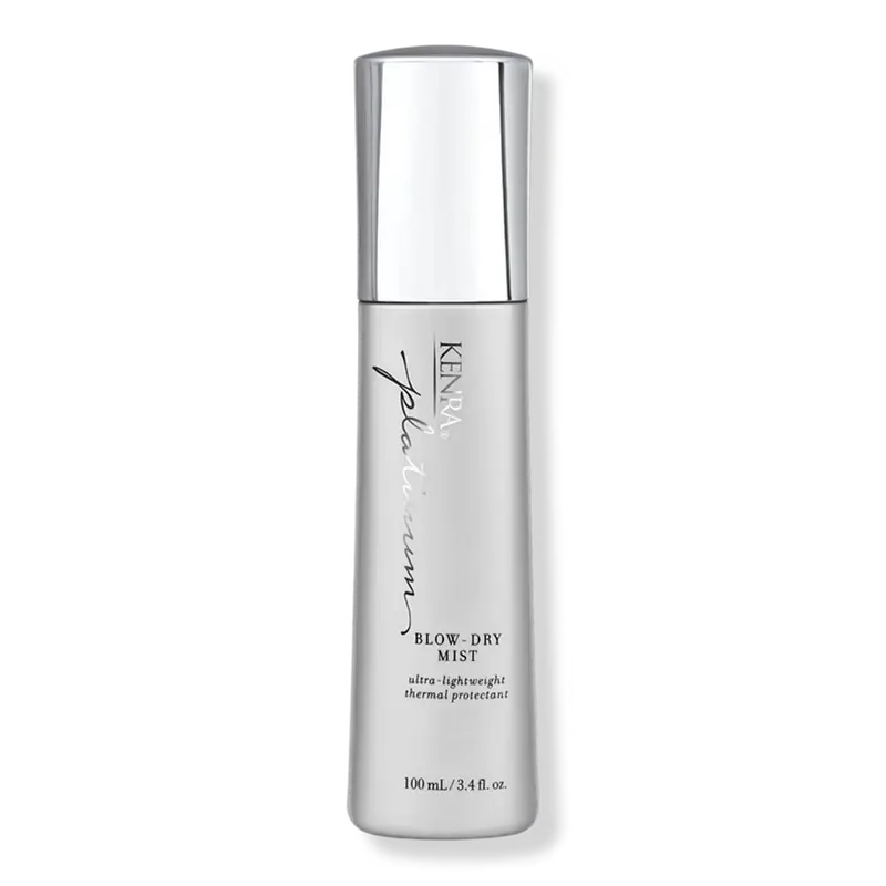 Kenra Platinum Blow-Dry Mist | Ultra-Lightweight Thermal Protectant | Detangles, Smooths, & Softens | Eliminates Frizz & Resists Humidity | Fine To Medium Hair