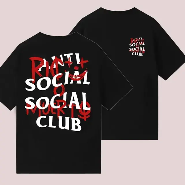 Men's Short-Sleeve Rico O Muerto T-Shirt - ASSC Graphic, Streetwear Fashion, Urban Style Tee