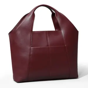 Soft Vegan Leather Tote Bag for Women Large Casual Hobo Handbags Zipper Shoulder Work Daily Weekender Travel Purse