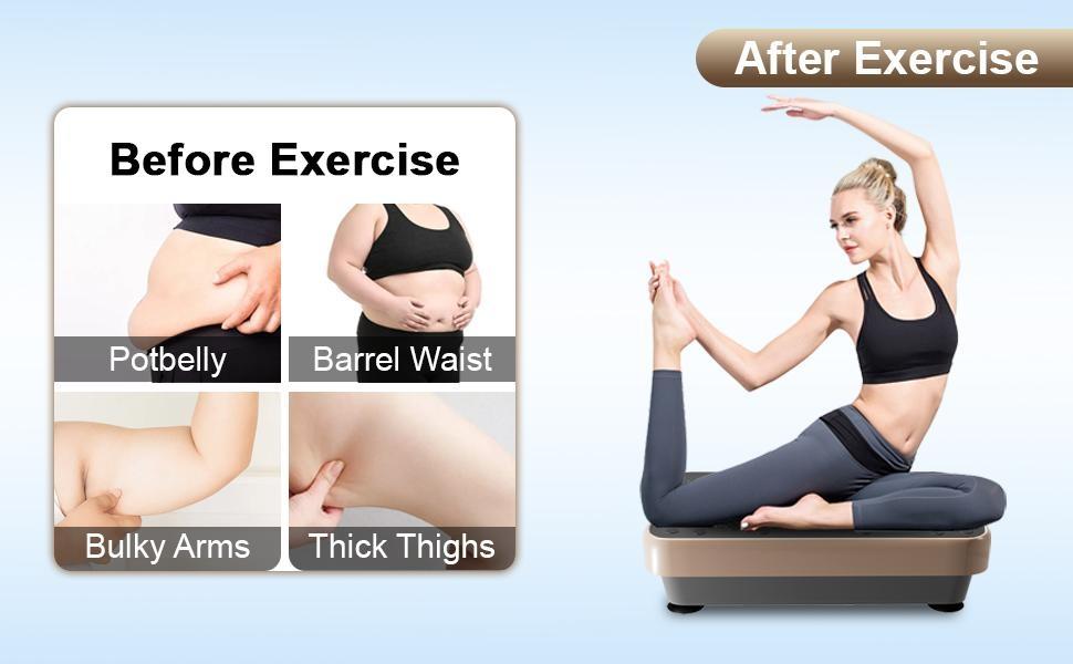 HopHorse Adult vibration Plate Indoor Realx Exercise Machine,Direct Supply Luck Cross Clover Fashion Style,Full Body Work out For Home Gym,Gift For Girl/Woman/Mom