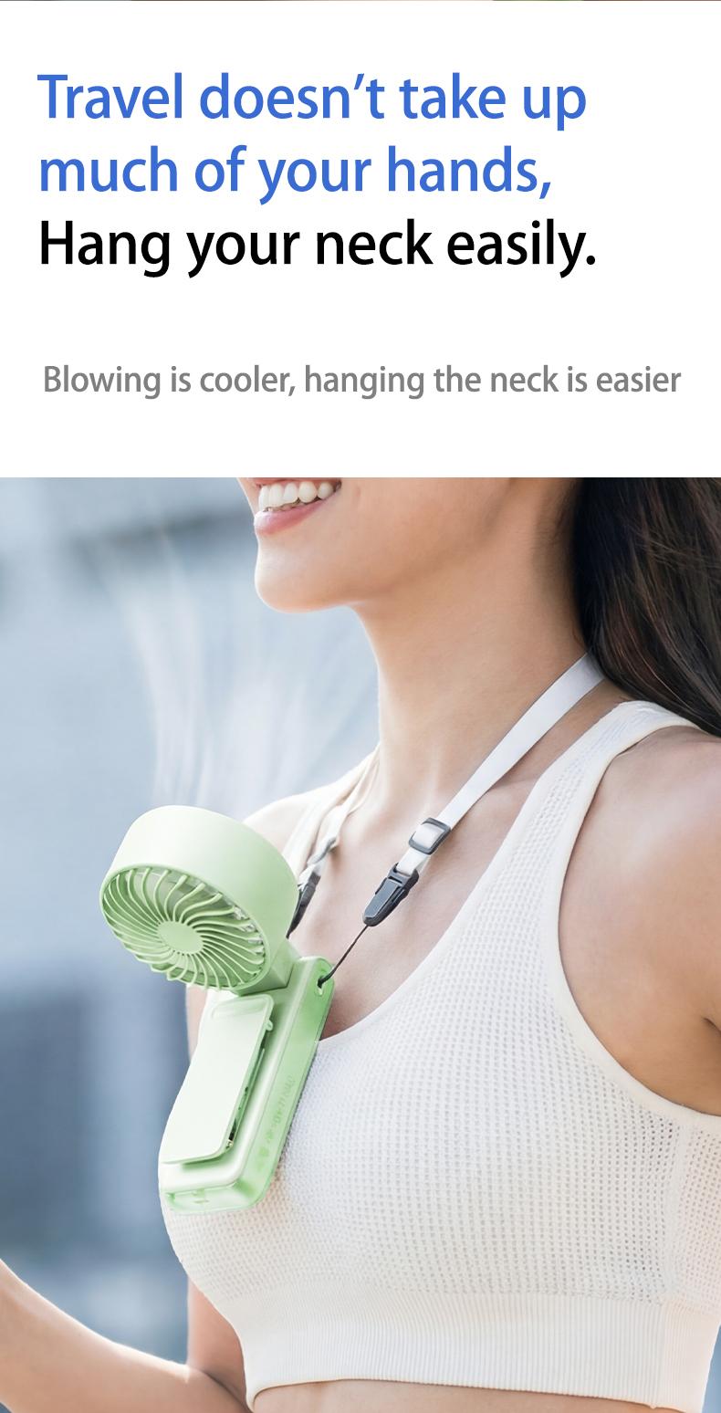 SWEETFULL 3-in-1 Clip & Ice Turbo Fan | 5 Speeds, Battery-Powered 360°+180° Rotatable for USA-Canadian Cup, Outdoor Adventures, Travel & Beach