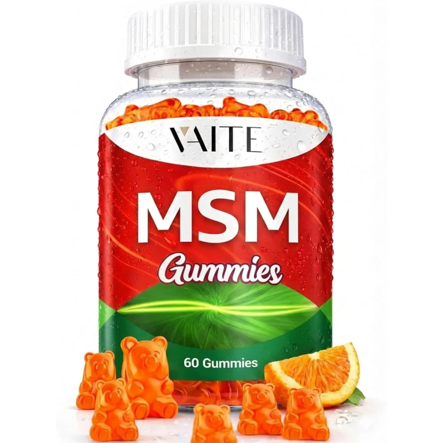 MSM Supplements for Men and Women 2000mg Joint Support Hair Skin and Nails Sulfur Supplement Vegan Non GMO Gluten Free Skip Hard to Swallow Capsules and Powder Easy to Take 60 Gummies Daily Mobility and Beauty Support Wellness Formula