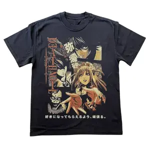 Boot death note T-shirt, vintage graphic shirt, retro y2k outfits tshirt Soft Cotton Comfortable Everyday Wear Casual Unisex Apparel