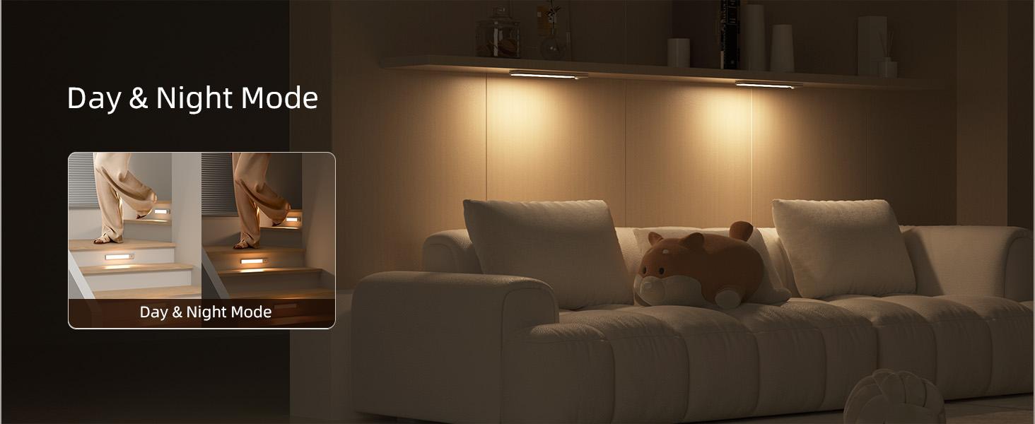 Under Cabinet Lights, LED Closet Lights with Motion Sensor Indoor, USB-C Rechargeable Counter Night Lights, Wireless Remote Kitchen Lights, Dimmable Lights for Home Decor, Kitchen, Stairs & Wardrobe Lighting, St. Patrick's Day Lights, Mother's Day Gifts
