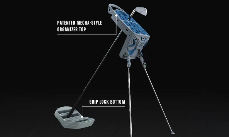 Ask Echo Golf 2025 ST-LOCK Mecha 14 Way Dividers Soundless Stand Bag / NavyGrey Ask Echo Golf 2025 ST-LOCK Mecha 14 Way Dividers Soundless Stand Bag / NavyGrey