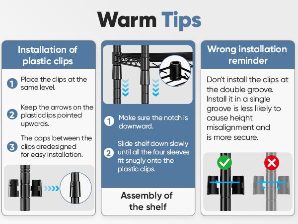 5 Tier Heavy-Duty Adjustable Wire Shelving Unit with Casters Ideal for garages, kitchens, pantries, laundry rooms, and office storage Easy assembly Dimensions: 23“W × 13”D × 60"H Black 5 Tier Heavy-Duty Adjustable Wire Shelving Unit with Casters Ideal for garages, kitchens, pantries, laundry rooms, and office storage Easy assembly Dimensions: 23“W × 13”D × 60"H Black