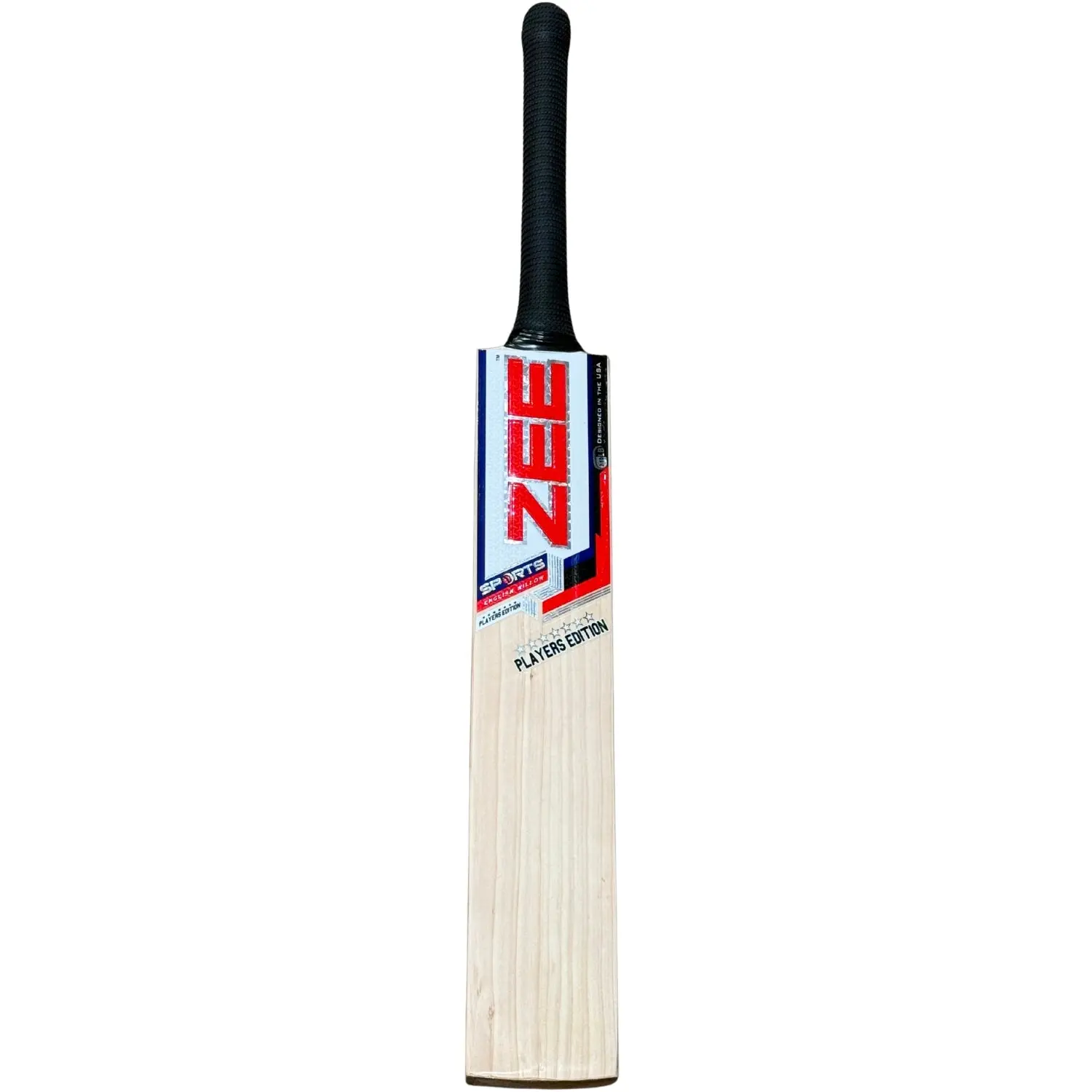 Zee Sports Cricket Bat 7Star Players Edition English Willow Red Adult/ SH