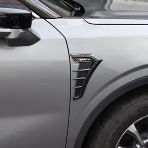 3D Decorative Sticker Decal for Car Fender - Universal Stick-On Side Air Intake Vent Covers | No Drill Trim Upgrade