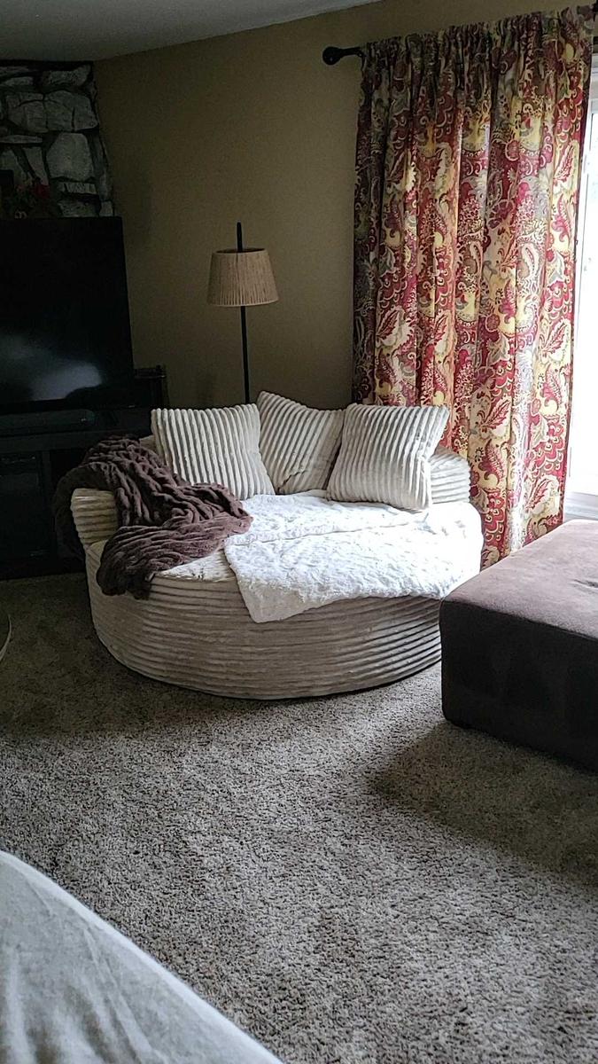 Item: Beige Plush Corduroy