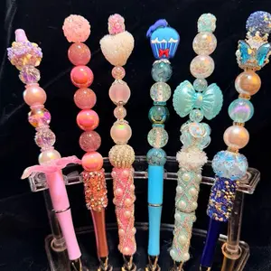 Stylish beaded extended pens