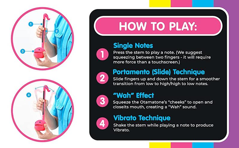 Otamatone PAC-Man Electronic Portable Music Instrument / Synthesizer ...