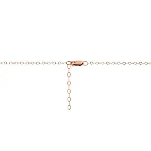 14Kt Rose Gold Filled 2x1.5mm 24" flat Cable Chain W/ Lobster Clasp & 2" Extender Chain - 1pc