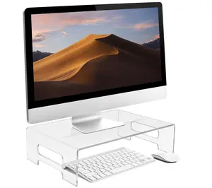 Sorbus Acrylic Monitor Stand