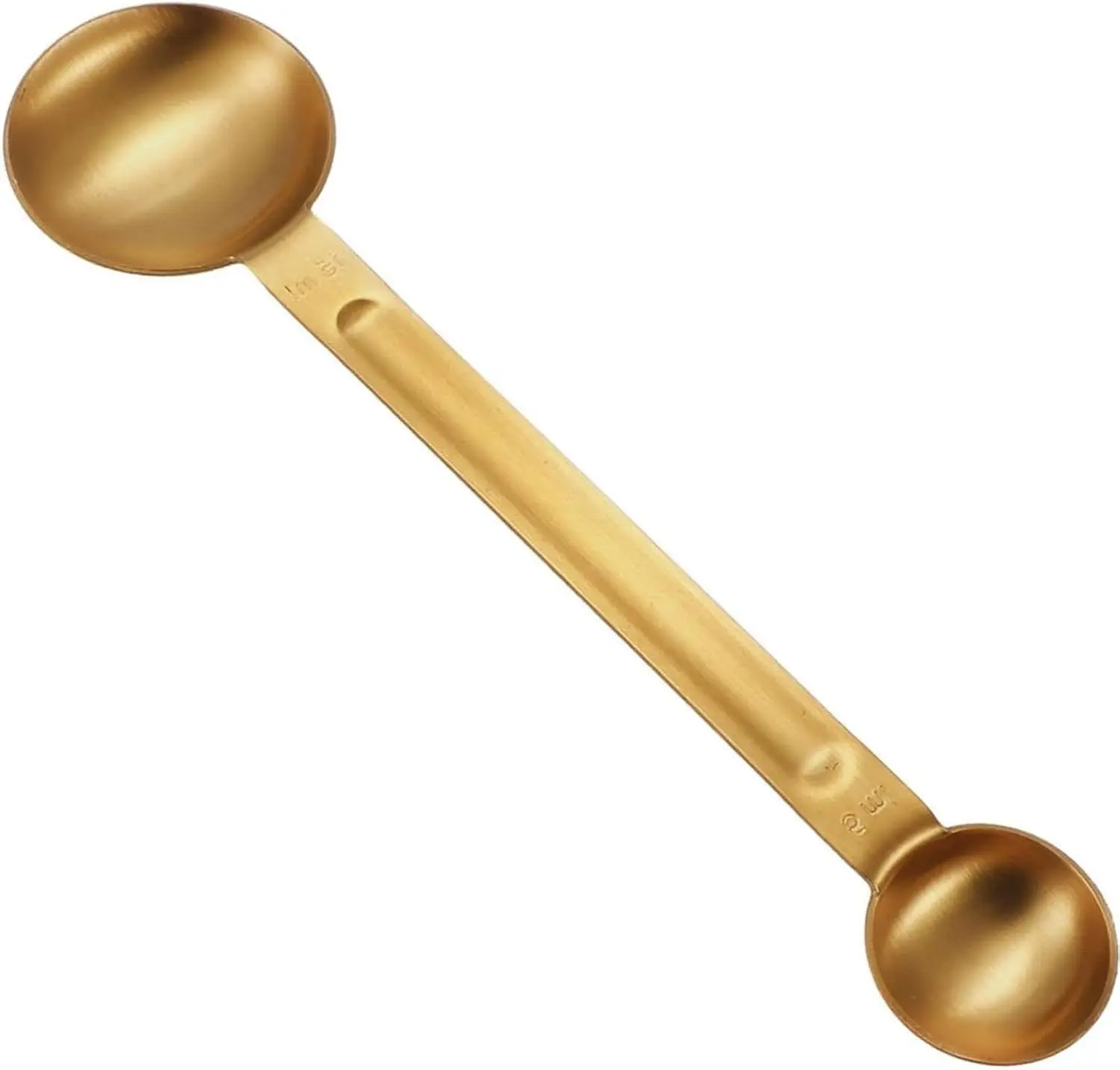 Double Sided Stainless Steel Measuring Spoon - 15ml Kitchen Utensil for Coffee Scooping
