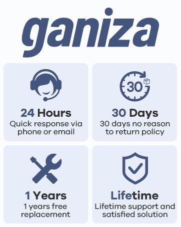 Ganiza Professional intelligent handheld blender 800W Motor 16-Speed Stainless Steel Blades Egg Whisk Milk Frother Potato Masher 800ml Cup 600ml Chopper New Year Gift