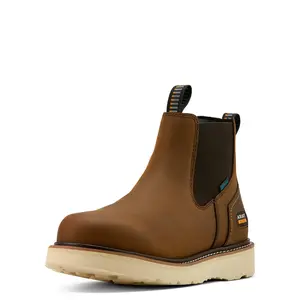 Men's Rebar Wedge Chelsea Waterproof Work Boots