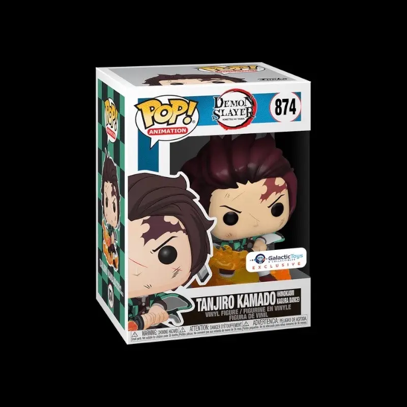 Funko pop Demon Slayer Tanjiro Kamado Galactic Toys Exclusive