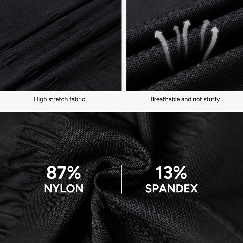 【Nebility】Fall Men's Long Sleeves Compression Shirt Structural Abdominal Belly Shapewear Thermal Underwear Shirt