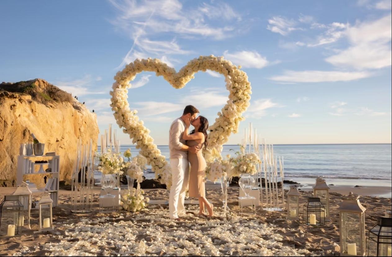 Women's Square Cubic Zirconia CZ Stacking Rings Proposal Wedding Love Promise Eternal Stackable Couple Ring Set Perfect Gift for Wife SpringStatements