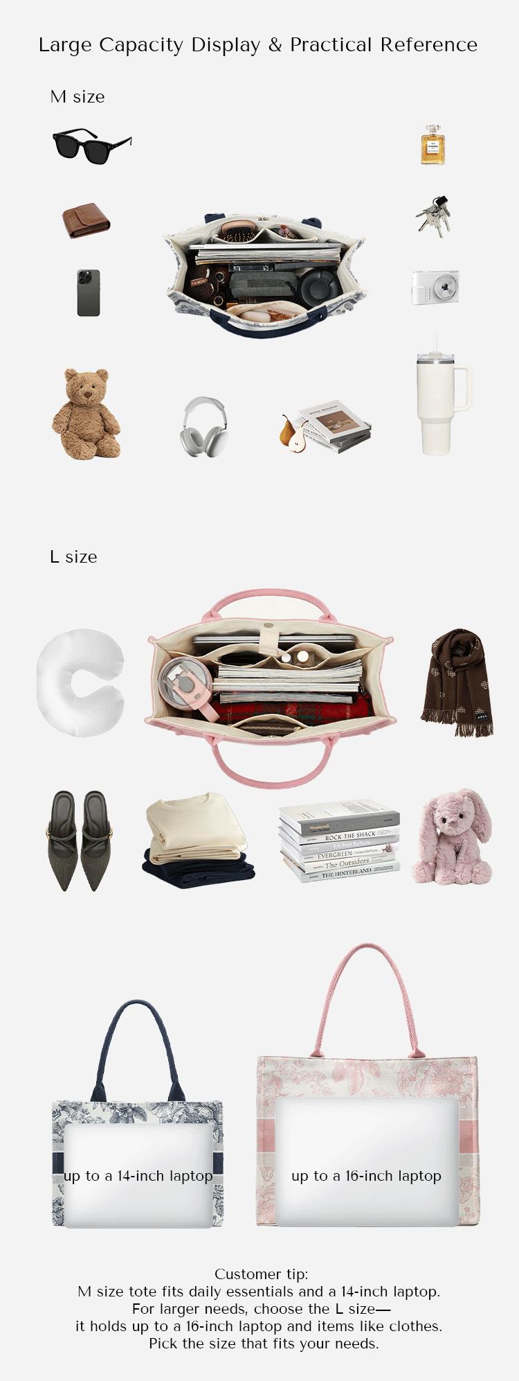 NEWBELLA Lynne Canvas Collection Commute Daily Tote Bags for Women with Floral Print Magnetic Closure Fashionable & Practical Casual Everyday Companion NEWBELLA Lynne Canvas Collection Commute Daily Tote Bags for Women with Floral Print Magnetic Closure Fashionable & Practical Casual Everyday Companion