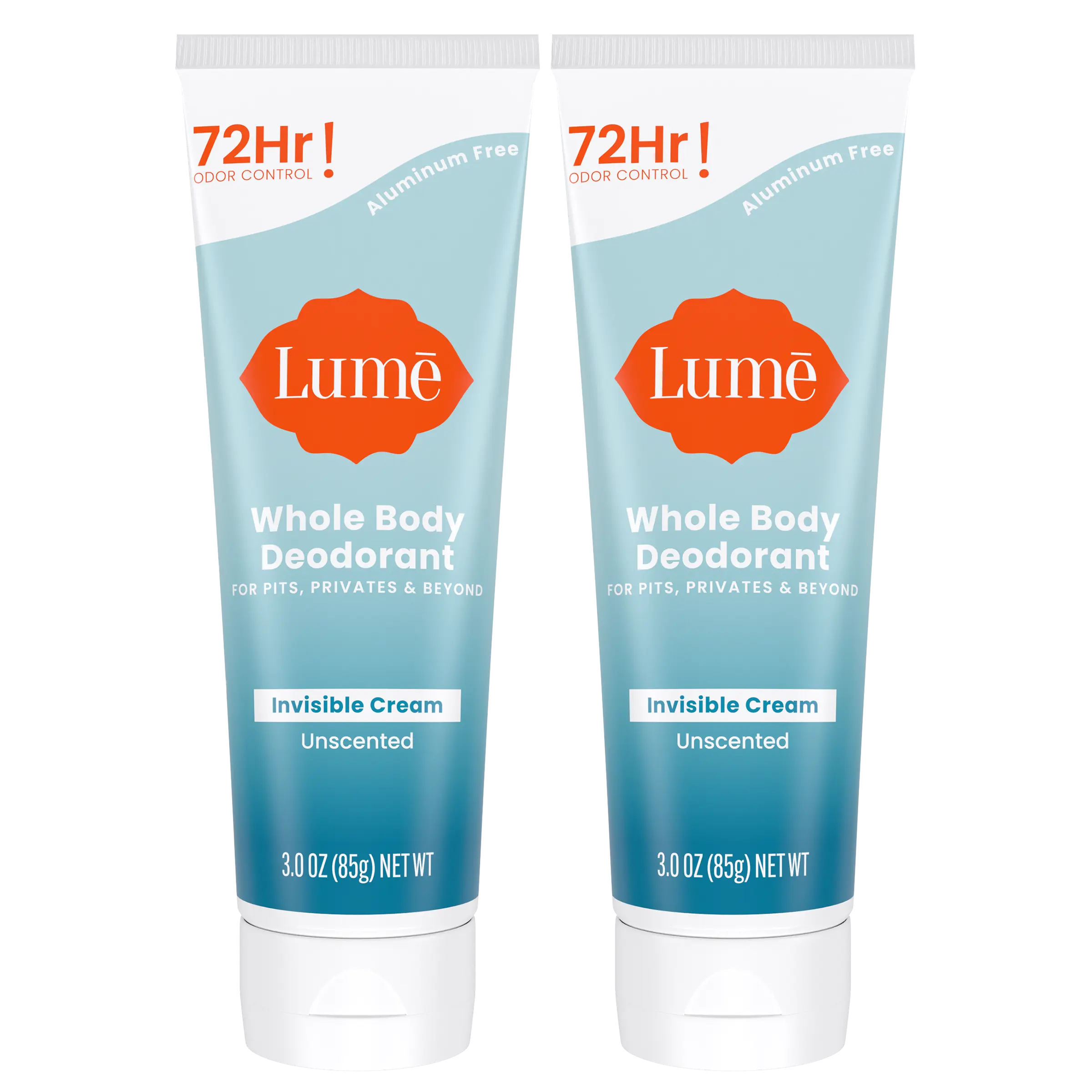 Cream Tube Whole Body Deodorant Multipack