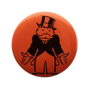 Monopoly Take A Chance Button Pin