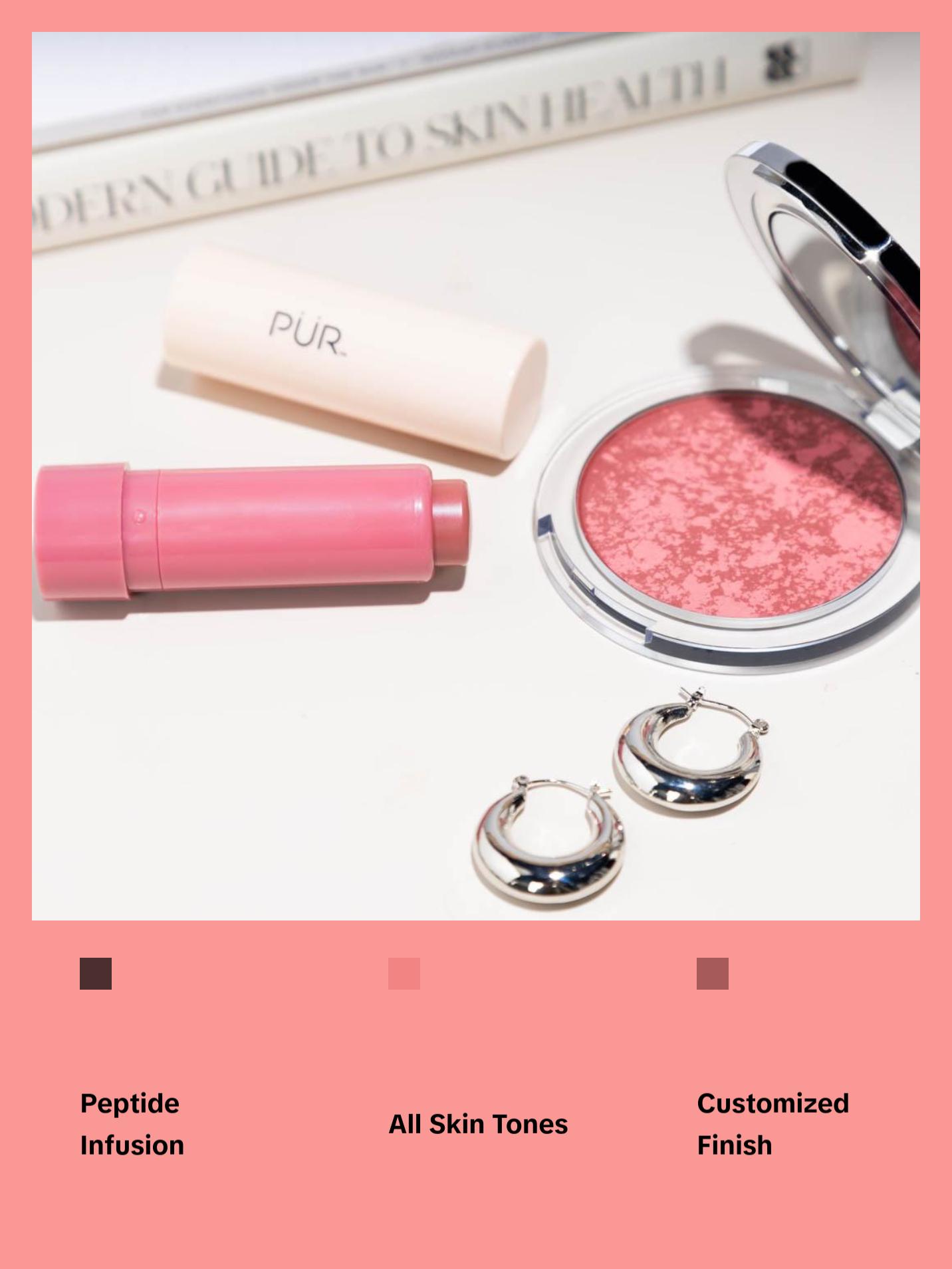 Pop the Rosé Cream + Powder Blush Duo