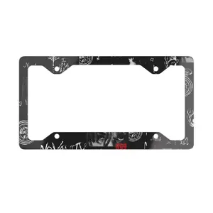 999 Legend Never Die Black License Plate Frame Durable Aluminum Tag for Vehicles & Decor
