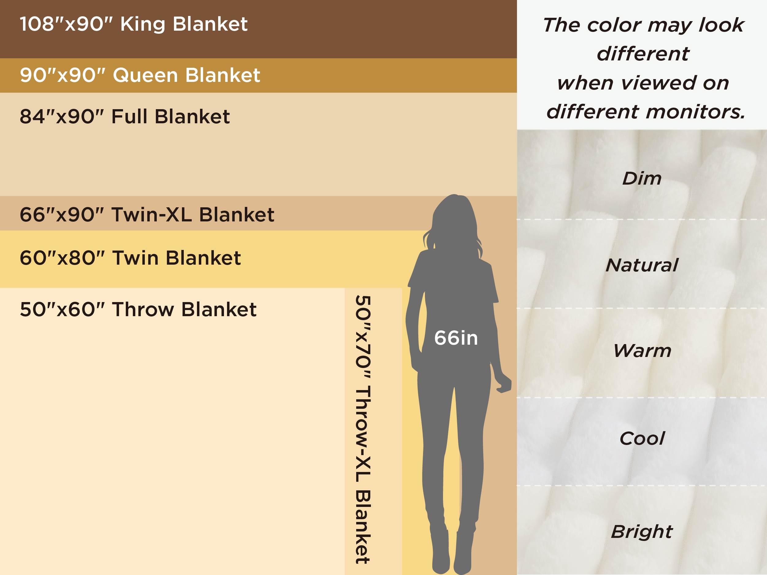 Bedsure  Blanket for Bed - Super Soft Cozy Blankets for Women, Cute Large Fleece Throws for Girls,Wider Striped Design