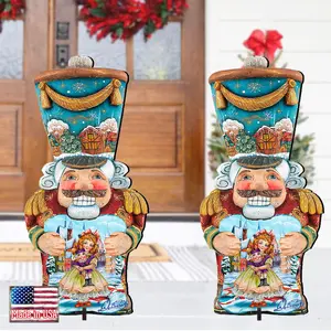 Old World Nutcracker Holiday Outdoor Decor by G. DeBrekht - Christmas Decor - 8116430F