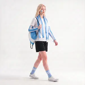 Fan Comfort Quick-Dry Activewear Set with Hat, Bracelets, and Backpack Filled with Fan Accessories – Ideal Father’s Day Gift